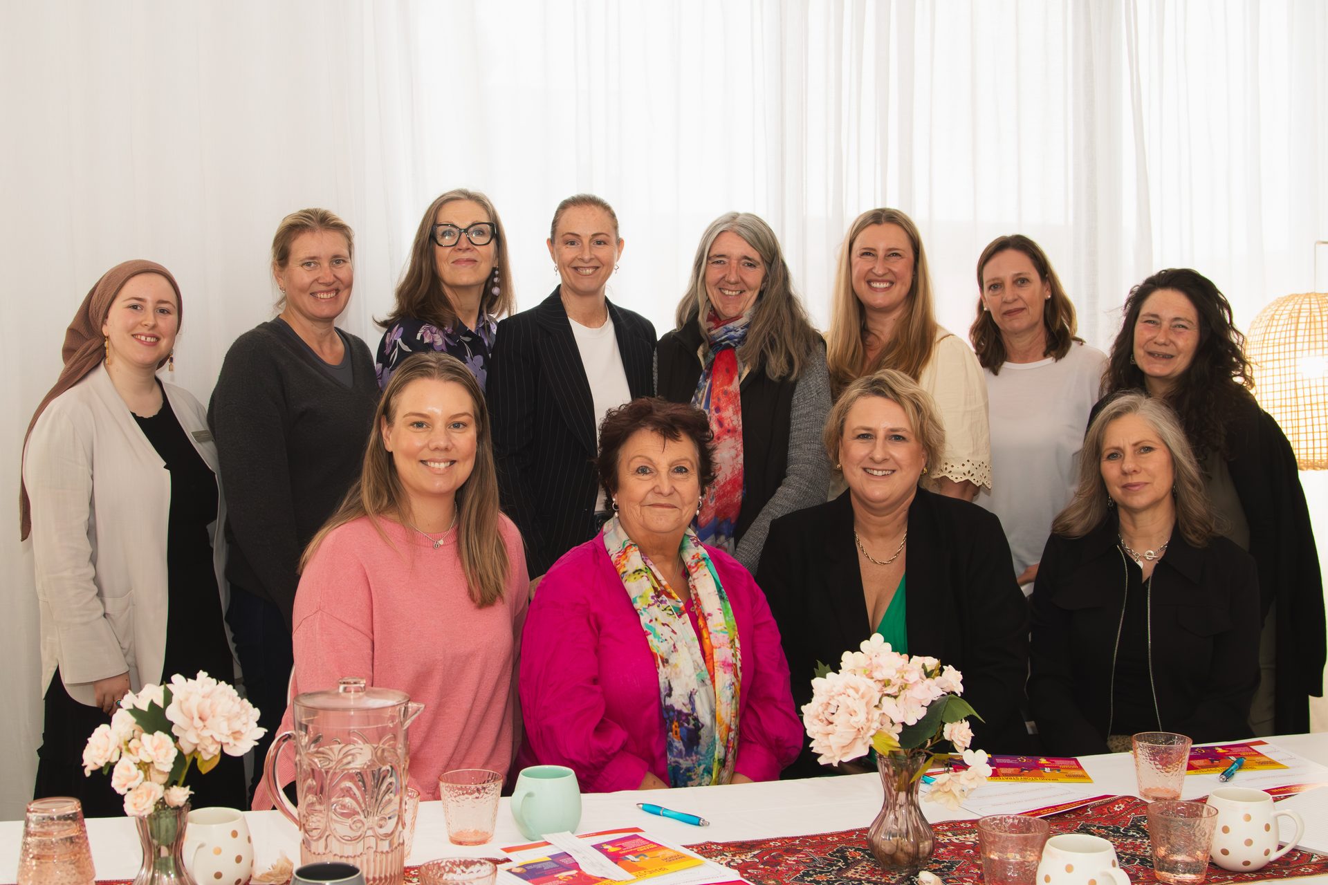 The We Rise Networking group at a Melbourne event